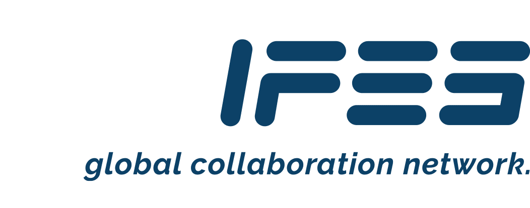 IFES global collaboration network-footer