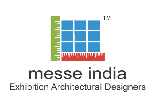 Logo for Messe India exhibition designers